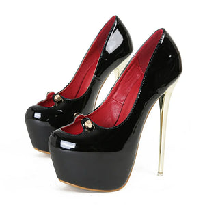 Black designer high heels for sale