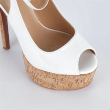Load image into Gallery viewer, Peep Toe High Heels
