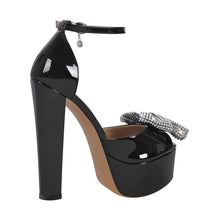 Load image into Gallery viewer, Side view high heel sandals