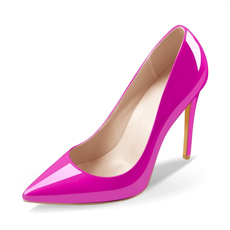 Side view 12 cm stiletto heels
