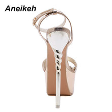 Load image into Gallery viewer, Rearview high heel sandals