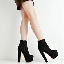 Load image into Gallery viewer, Side view ankle boots for sale