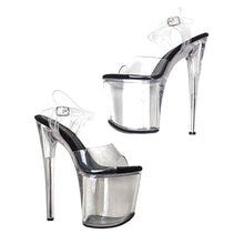 Load image into Gallery viewer, Side view platform stripper heels