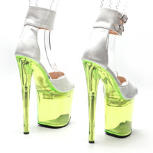 Load image into Gallery viewer, Rear view light up Leecabe platform heels
