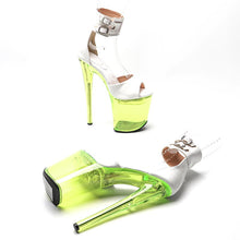 Load image into Gallery viewer, LED Light Up Stripper High Heels