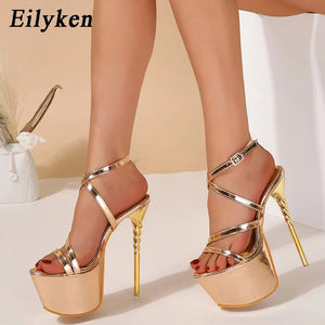 Side view high heel sandals for sale