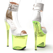 Load image into Gallery viewer, Side view Leecabe Platform High Heels
