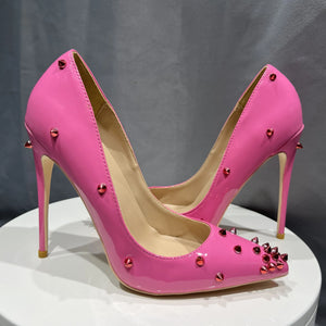 Side view pink stilettos for sale