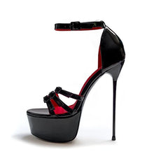 Load image into Gallery viewer, Thin heel open toe sandals