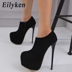 Side view ankle booties
