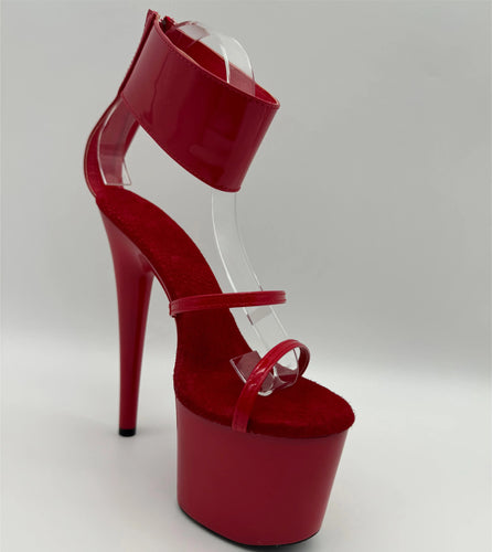 Red Pole Dance High Heels for sale