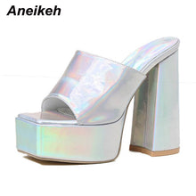 Load image into Gallery viewer, Side View high heel sandals