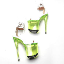 Load image into Gallery viewer, Side view Leecable Platform High Heels