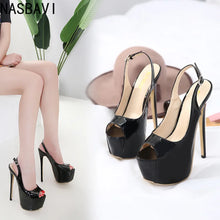 Load image into Gallery viewer, NASBAVI Summer Sexy Peep Toe Heels