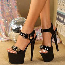 Load image into Gallery viewer, Black high heels for sale