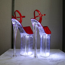 Load image into Gallery viewer, 26 cm Glowing Platform Heels