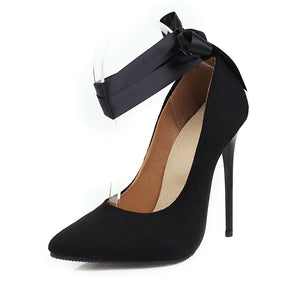 Black stiletto high heels for sale