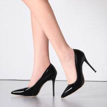Load image into Gallery viewer, Black stiletto heels
