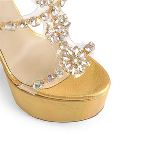 Glittering high heels for sale