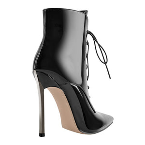 For sale: Ankle high heel boots designer