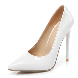 White stiletto heels for sale