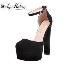 Load image into Gallery viewer,  Black high heels for sale with free shipping