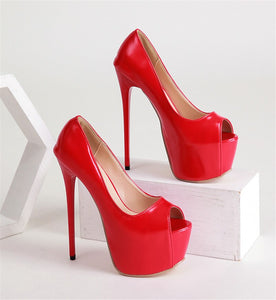Red High Heel Side view