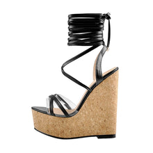 Load image into Gallery viewer, Gladiator Strap Wedge Sandals for sale