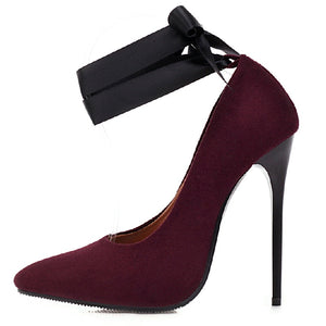 purple stiletto heels for sale