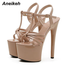 Load image into Gallery viewer, Aneikeh Platorm High Heels
