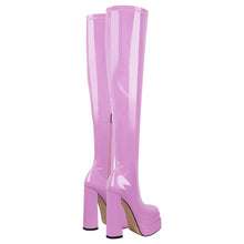 Load image into Gallery viewer, Pink High Heel Boots for sale