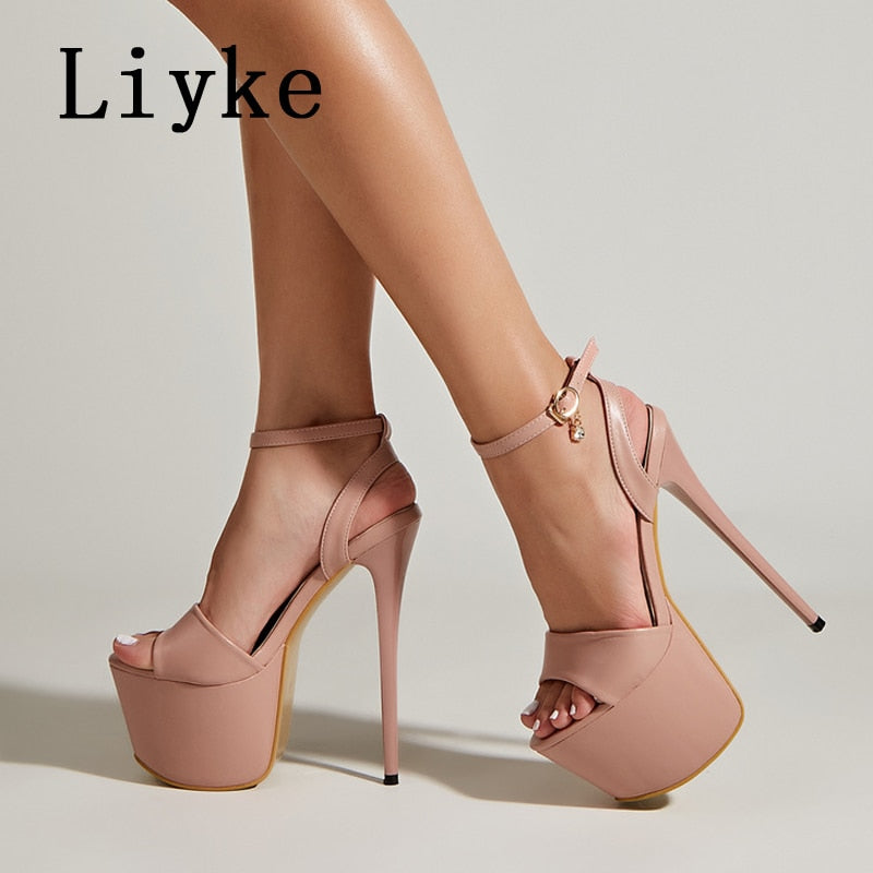 Nude party high heels for sale