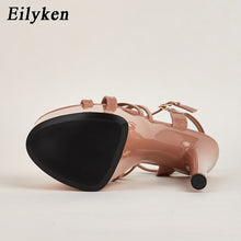 Load image into Gallery viewer, Eilyken Strappy Platform Heels