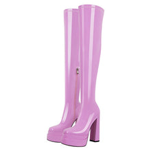 Load image into Gallery viewer, Pink Onlymaker Knee High Boots for sale