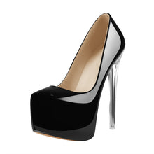 Load image into Gallery viewer, Black designer high heels Gucci for sale