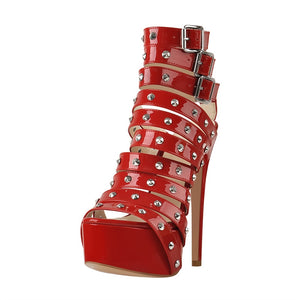 For sale: Red Onlymaker high heel sandals