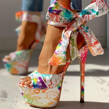 Load image into Gallery viewer, Dora Summer Womens High Heel Sandals