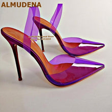 Load image into Gallery viewer, Purple Party High Heels