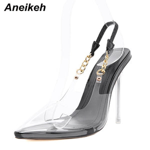Black Cinderella High Heels
