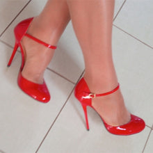 Load image into Gallery viewer, Red High Heel Pumps Fetish