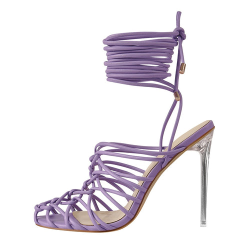 Strappy High Heel Pumps