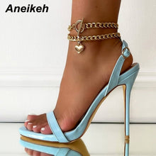 Load image into Gallery viewer, Aneikeh Single Strap Sandals