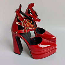 Load image into Gallery viewer, Red Platform High Heels