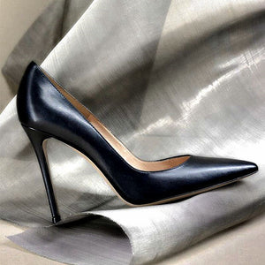 black high heel stiletto
