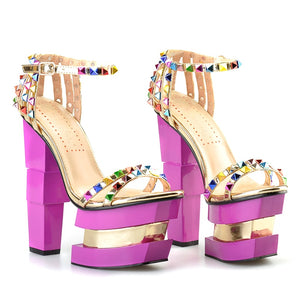 Gucci platform heels